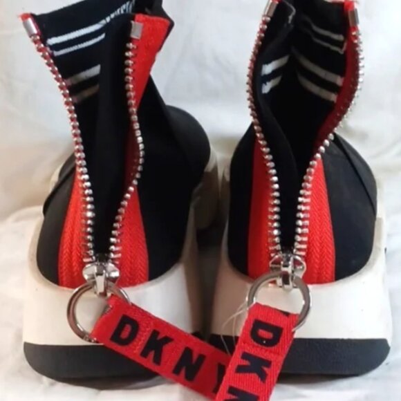 DKNY Men's Black Zippered Shoes - Picture 1 of 5